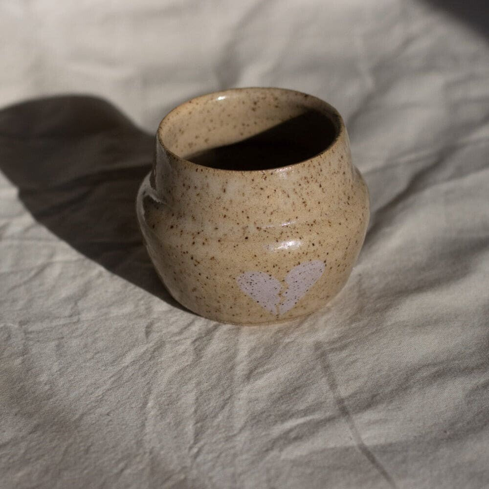 I can buy myself flowers mini vase - pottery