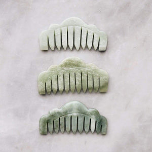 Jade Massage Comb - Gua Sha