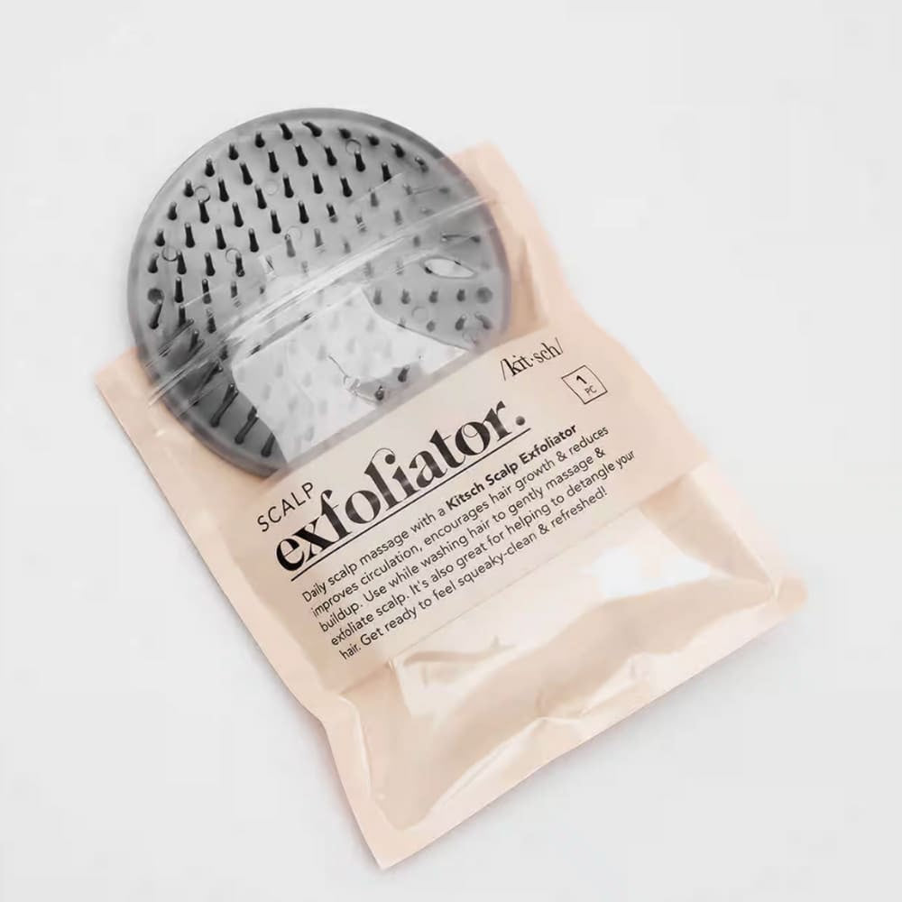 Shampoo Brush and Scalp Exfoliator - wet/dry brush