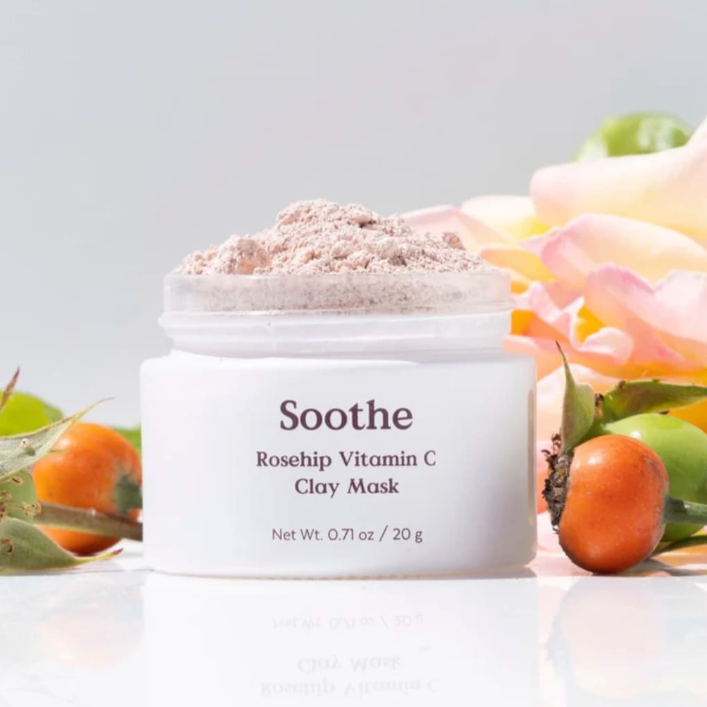 Soothe Rosehip Vitamin C Clay Mask