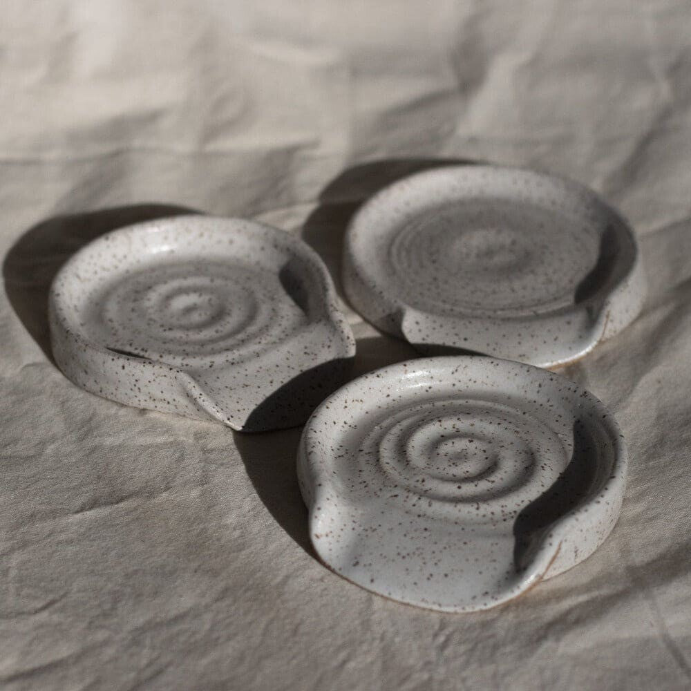 spoon rest - pottery
