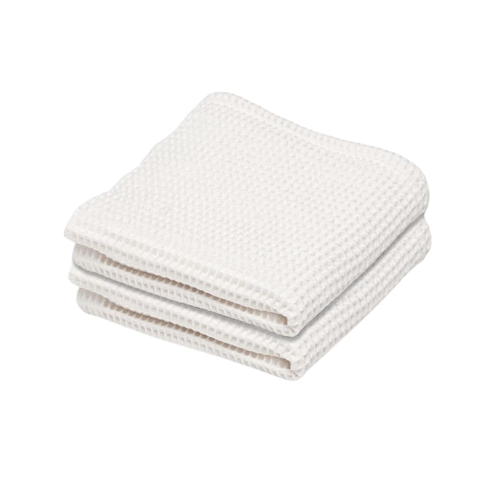 Waffle Hand Towel Set | Cloud - Cloud - hand towel