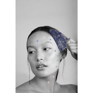 Crystal Contour Gua Sha | Blue Sodalite - Face Cream