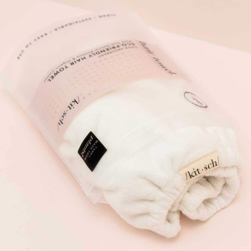kitsch EcoFriendly Hair Towel introvert.