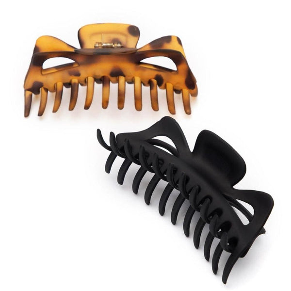 kitsch Jumbo Classic Claw Clips 2pc - introvert.
