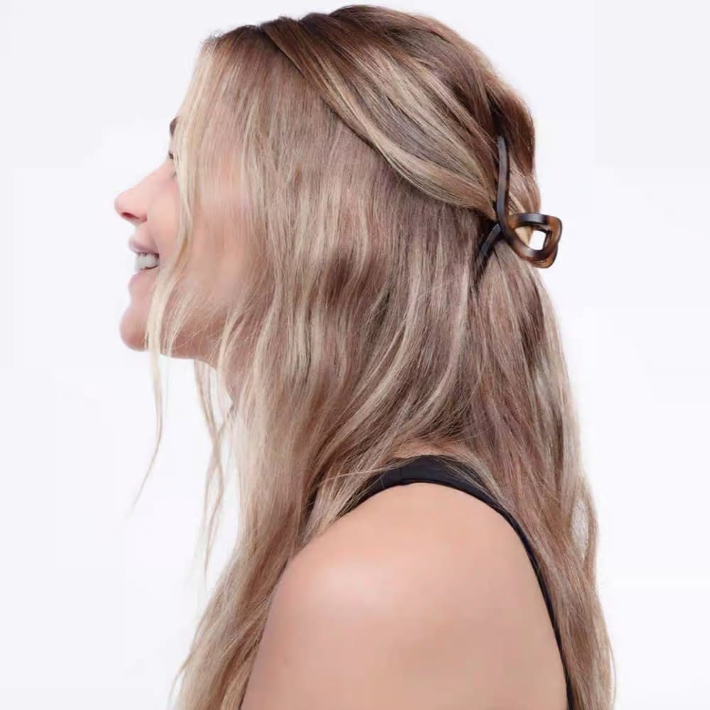 Large Loop Claw Clips 2pc | Recycled Plastic - Hair Clips